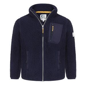 Lazy Jacks Boys Soft Fleece Jacket / Marine